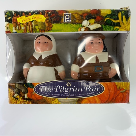 publix Kitchen Publix The Pilgrim Pair Salt Pepper Shakers